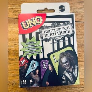 Mattel UNO Beetlejuice Special Edition Card Game